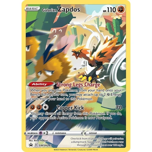 Galarian Zapdos - SWSH283 (SWSH283) (SWSH: Sword & Shield Promo Cards)