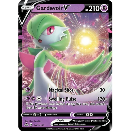 Gardevoir V - SWSH105 (SWSH105) (SWSH: Sword & Shield Promo Cards)