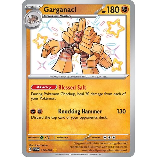 Garganacl (178/091) [SV: Paldean Fates]