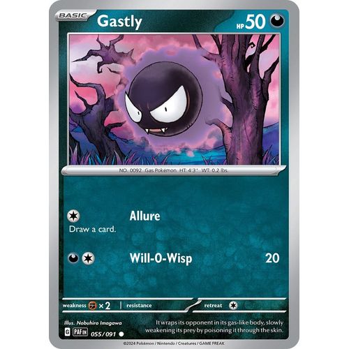 Gastly (055/091) [SV: Paldean Fates]