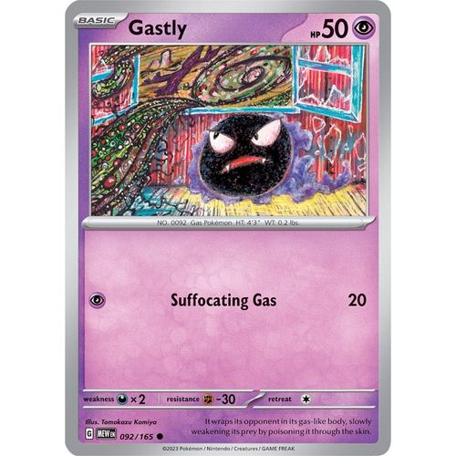 Gastly (092/165) [SV: Scarlet & Violet 151]