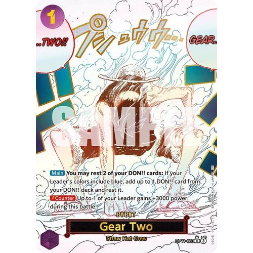 Gear Two (Alternate Art) (OP11-080) [A Fist of Divine Speed]