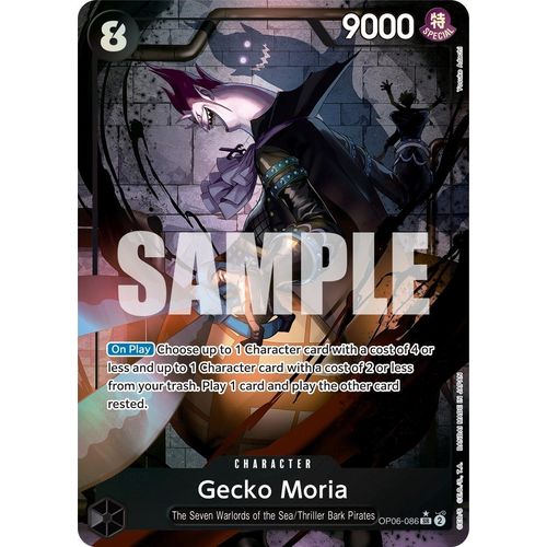 Gecko Moria (086) (Alternate Art) (OP06-086) [Wings of the Captain]