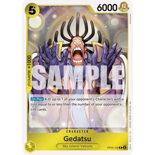 Gedatsu (Reprint) (OP05-102) (Premium Booster -The Best- Vol. 2)