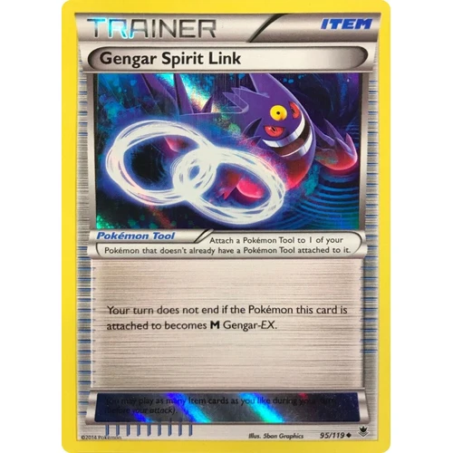 Gengar Spirit Link - 95/119 (Alternate Holo) (Gamestop Exclusive) (095/119) (Miscellaneous Cards & Products)