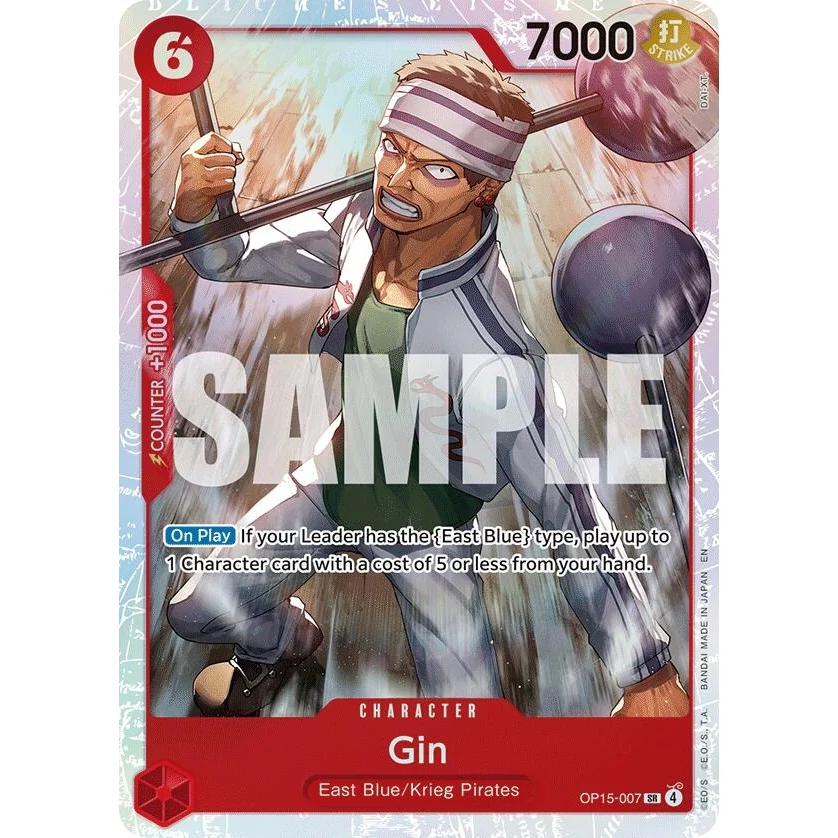 Gin (OP15-007) (Adventure on Kami's Island)