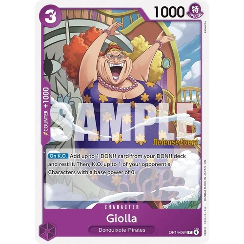 Giolla (OP14-064) (The Azure Sea's Seven Release Event Cards)