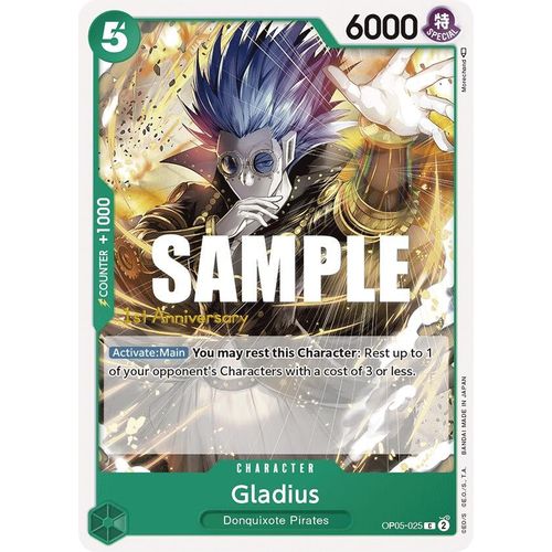Gladius (OP05-025) [Awakening of the New Era: 1st Anniversary Tournament Cards]