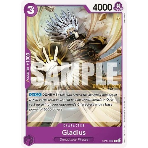 Gladius (OP14-062) (The Azure Sea's Seven Release Event Cards)