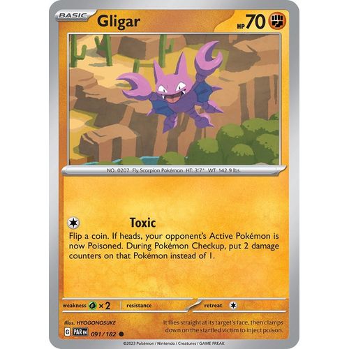 Gligar (091/182) [SV04: Paradox Rift]