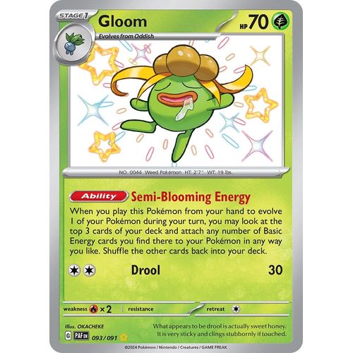 Gloom (093/091) [SV: Paldean Fates]