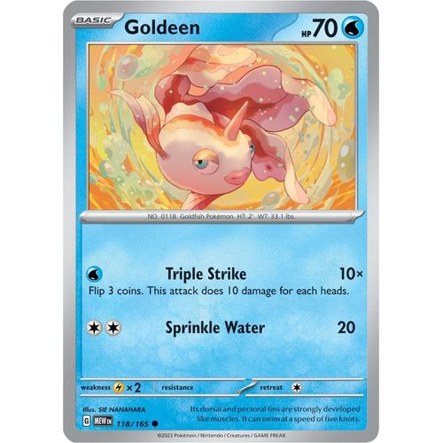 Goldeen (118/165) [SV: Scarlet & Violet 151]