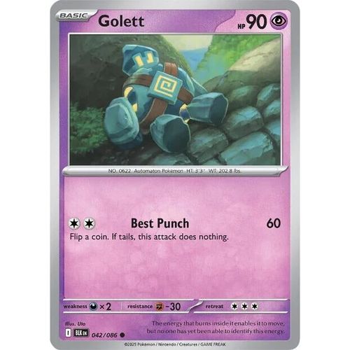 Golett (042/086) (SV: Black Bolt)