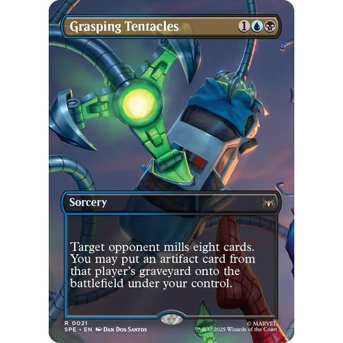 Grasping Tentacles (Borderless) (21) (Marvel's Spider-Man: Eternal-Legal)
