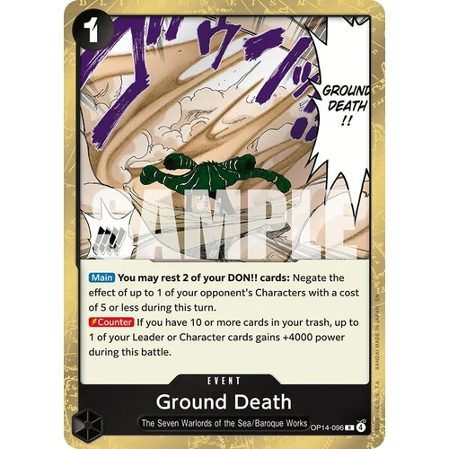 Ground Death (OP14-096) (The Azure Sea's Seven)