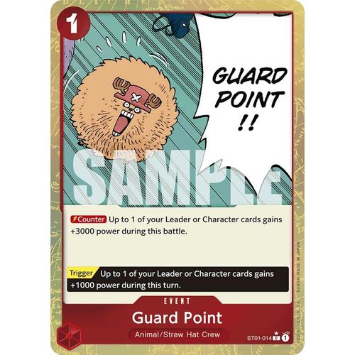 Guard Point (Textured Foil) (ST01-014) [Premium Booster -The Best-]