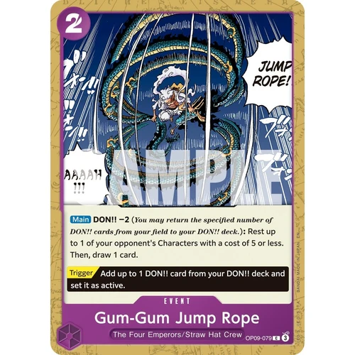 Gum-Gum Jump Rope (Reprint) (OP09-079) (Premium Booster -The Best- Vol. 2)