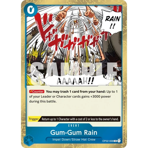 Gum-Gum Rain (Reprint) (OP02-068) (Premium Booster -The Best- Vol. 2)