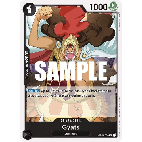 Gyats (OP04-080) [Kingdoms of Intrigue]