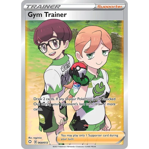 Gym Trainer (Full Art) (068/072) (Shining Fates)