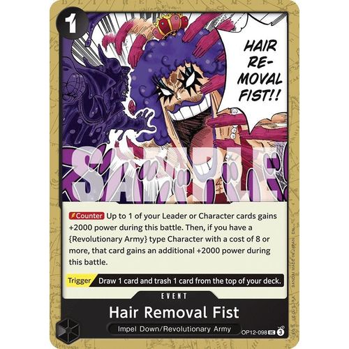 Hair Removal Fist (OP12-098) (Legacy of the Master)