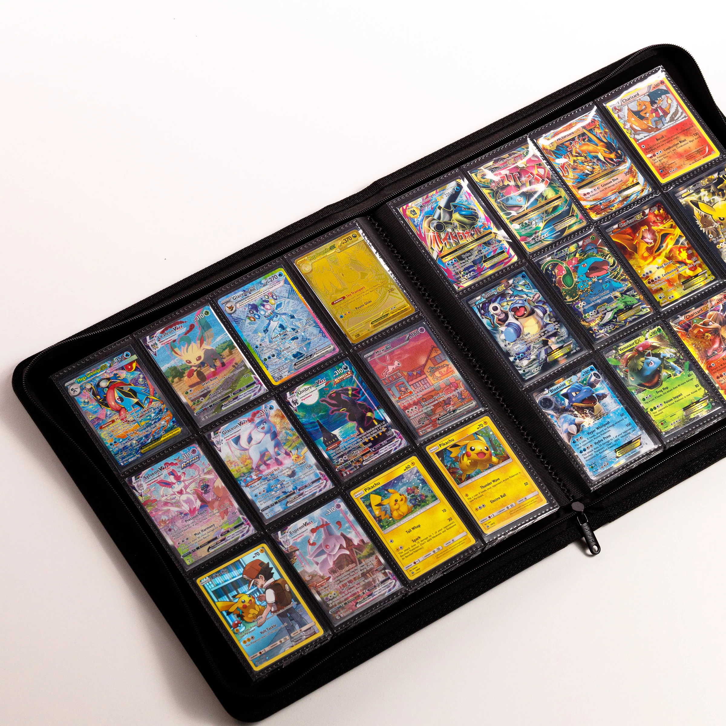 HAKI PRO - Black 12 Pocket Premium Trading Card Binder - Image 12