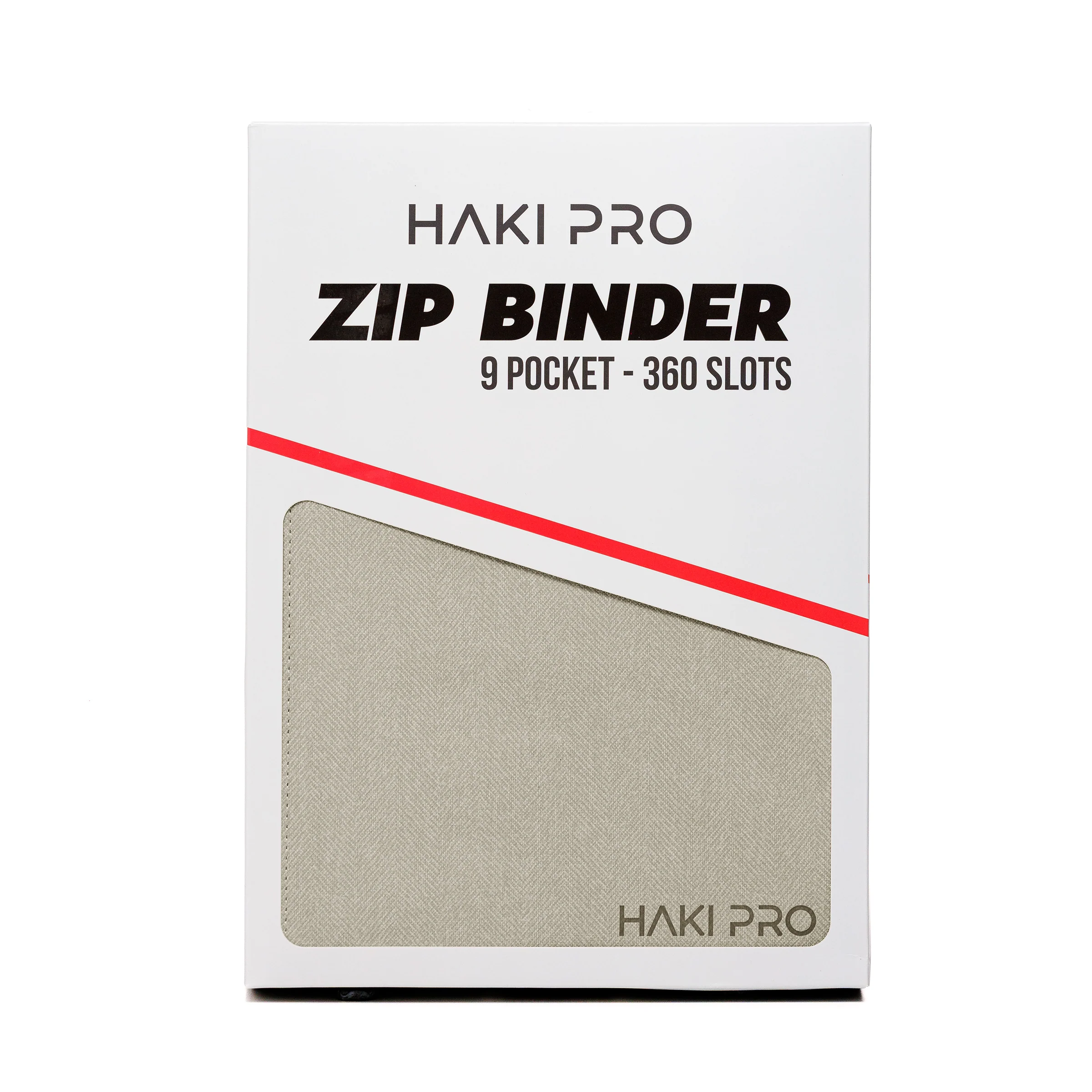 HAKI PRO - Chalk 9 Pocket Premium Trading Card Binder - Image 4