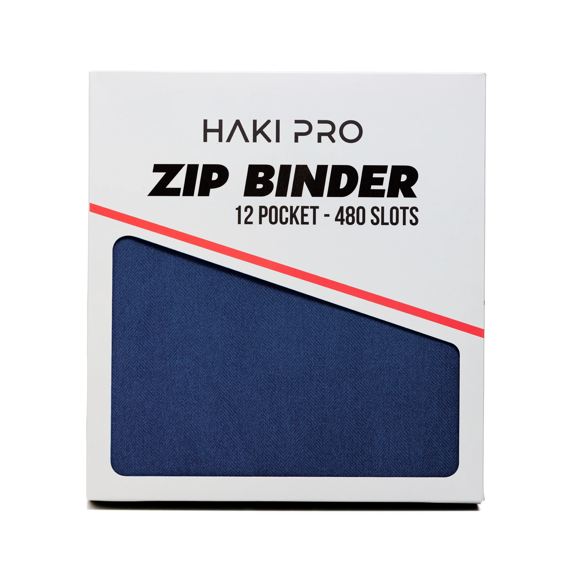 HAKI PRO - Navy Blue 12 Pocket Premium Trading Card Binder - Image 3