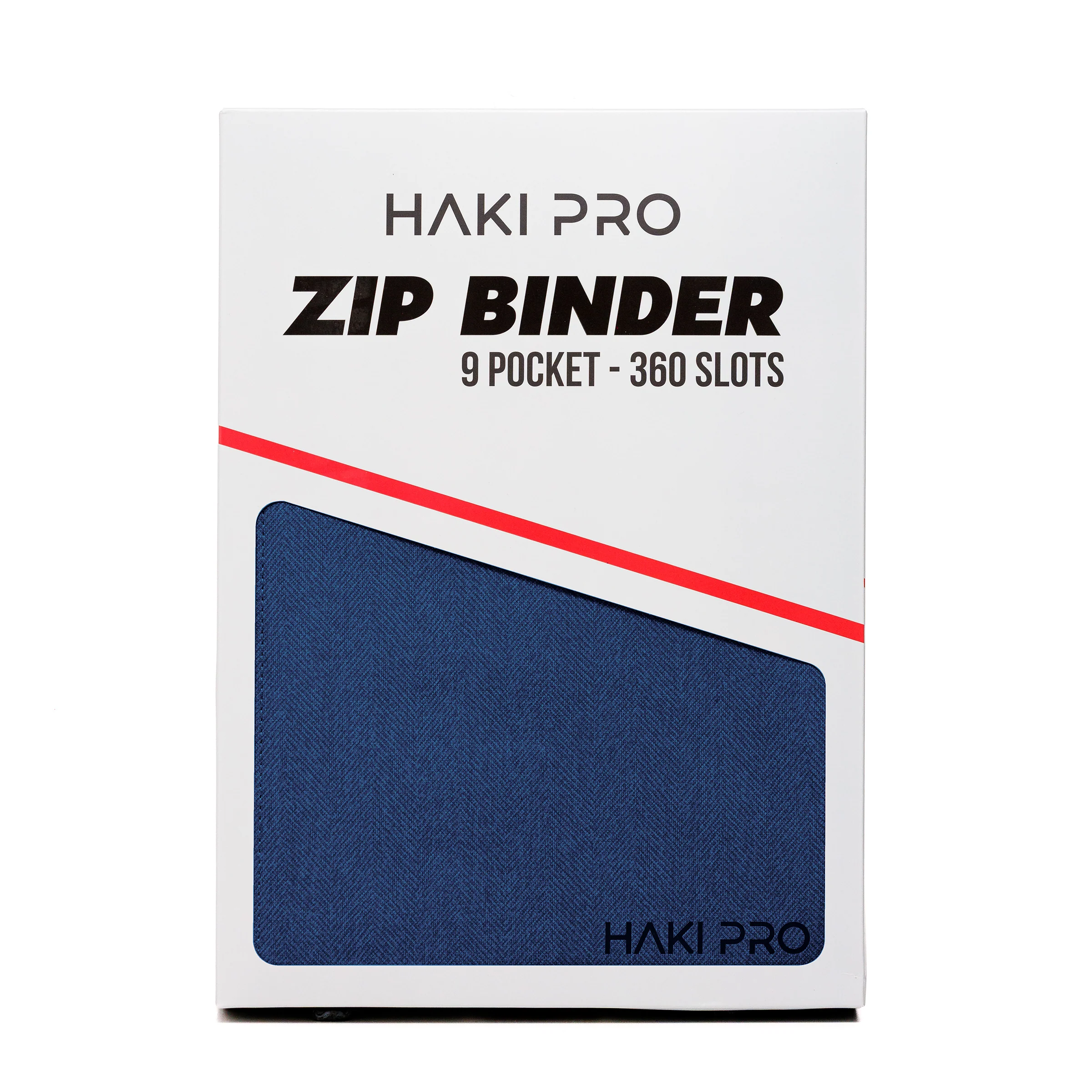 HAKI PRO - Navy Blue 9 Pocket Premium Trading Card Binder - Image 4