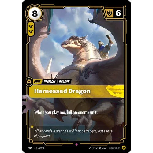 Harnessed Dragon (234/298) (Origins)