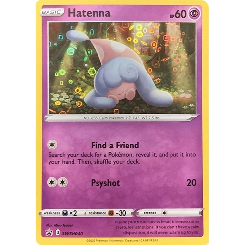 Hatenna - SWSH040 (General Mills Promo) (SWSH040) (Miscellaneous Cards & Products)