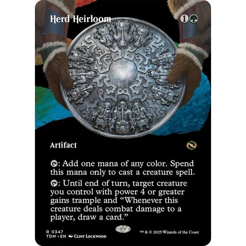 Herd Heirloom (Borderless) (347) (Tarkir: Dragonstorm)