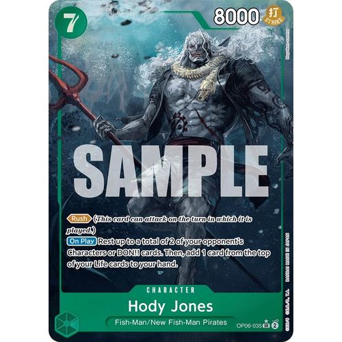 Hody Jones (035) (Alternate Art) (OP06-035) [Wings of the Captain]
