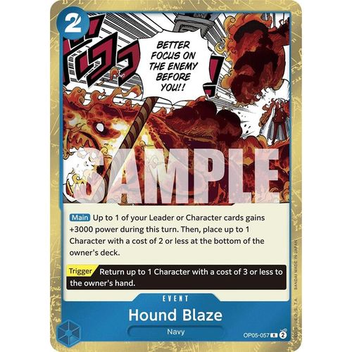Hound Blaze (Jolly Roger Foil) (OP05-057) [Premium Booster -The Best-]