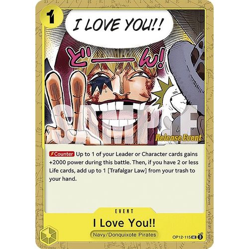 I Love You!! (OP12-115) (Legacy of the Master Release Event Cards)