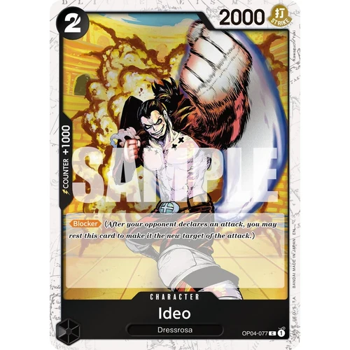 Ideo (Pirate Foil) (OP04-077) (Premium Booster -The Best- Vol. 2)
