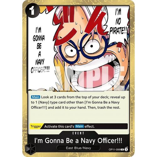 I'm Gonna Be a Navy Officer!!! (OP11-099) [A Fist of Divine Speed]