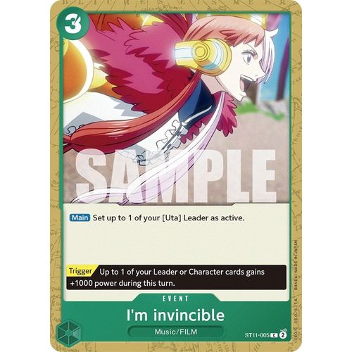 I'm invincible (ST11-005) [Starter Deck 11: Uta]