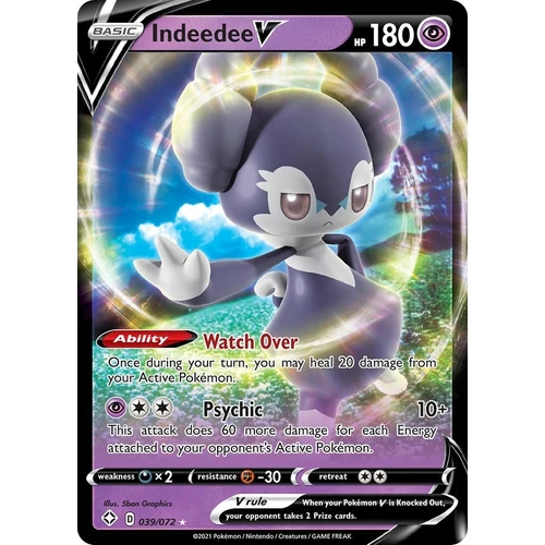 Indeedee V (039/072) (Shining Fates)