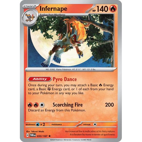 Infernape (033/167) [SV06: Twilight Masquerade]