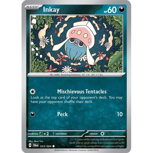 Inkay (033/064) [SV: Shrouded Fable]