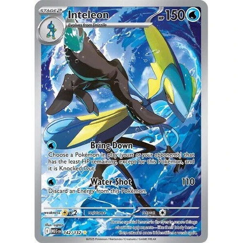 Inteleon (142/132) (ME01: Mega Evolution)