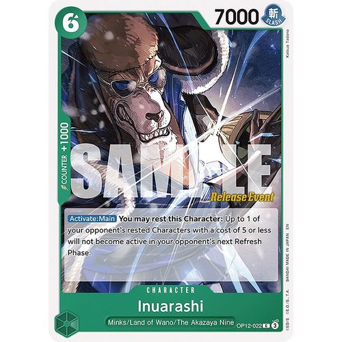 Inuarashi (OP12-022) (Legacy of the Master Release Event Cards)