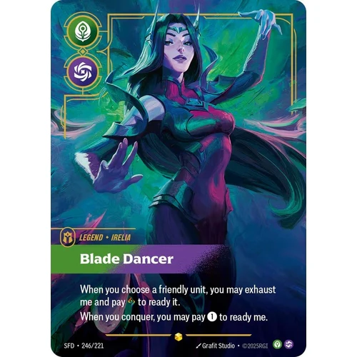 Irelia - Blade Dancer (Overnumbered) (246/221) (Spiritforged)