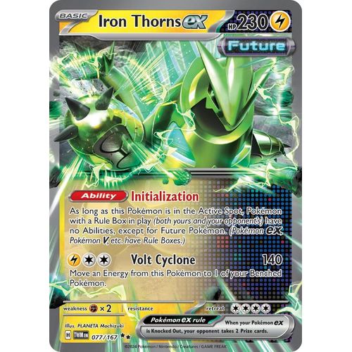 Iron Thorns ex (077/167) [SV06: Twilight Masquerade]