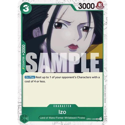 Izo (OP01-033) (Jolly Roger Foil) (OP01-033) [Premium Booster -The Best-]