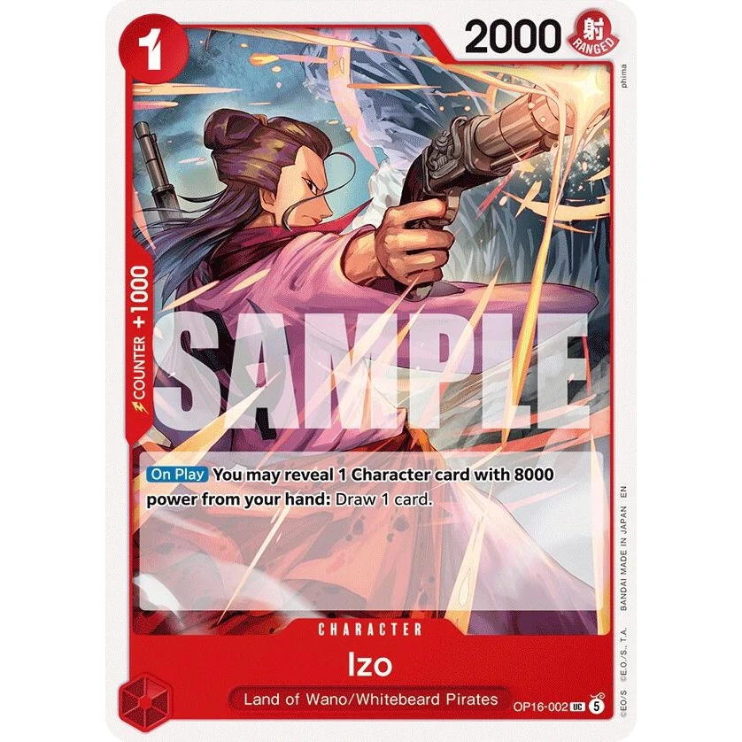 Izo (OP16-002) (The Time of Battle)