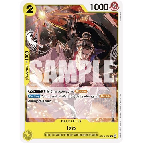 Izo (ST28-002) [Starter Deck 28: GREEN/YELLOW Yamato]