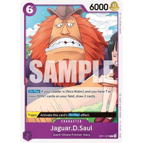 Jaguar.D.Saul (OP11-075) [A Fist of Divine Speed]