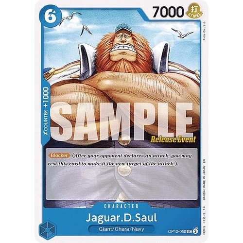 Jaguar.D.Saul (OP12-050) (Legacy of the Master Release Event Cards)